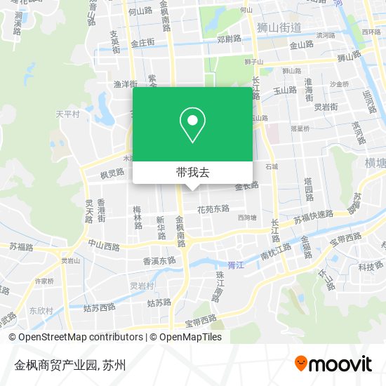 金枫商贸产业园地图