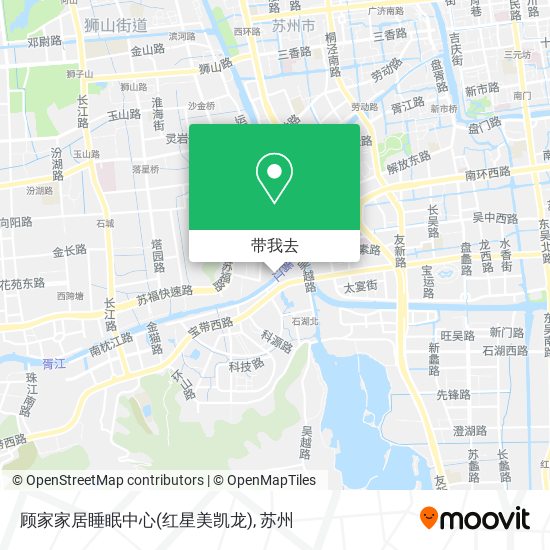 顾家家居睡眠中心(红星美凯龙)地图