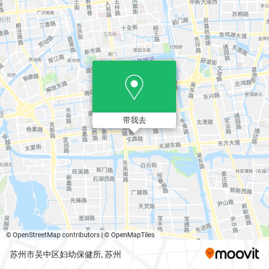 苏州市吴中区妇幼保健所地图