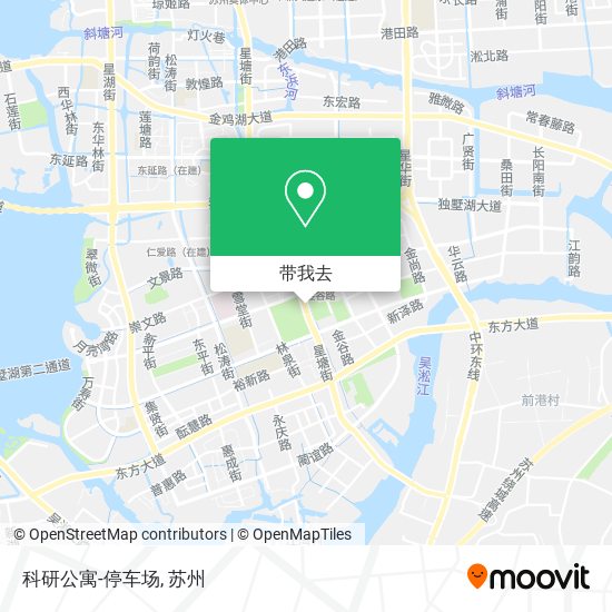 科研公寓-停车场地图
