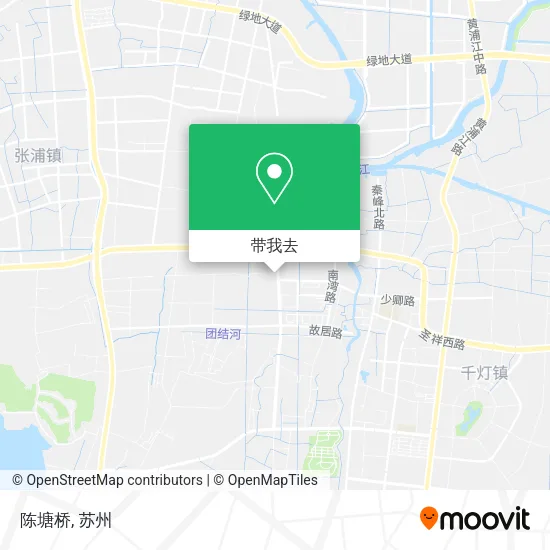 陈塘桥地图