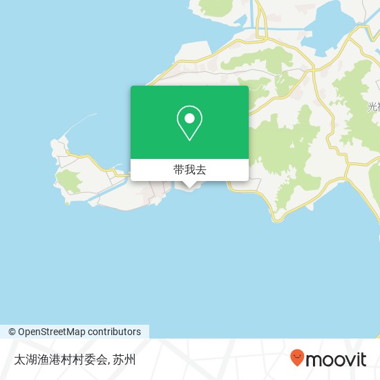太湖渔港村村委会地图