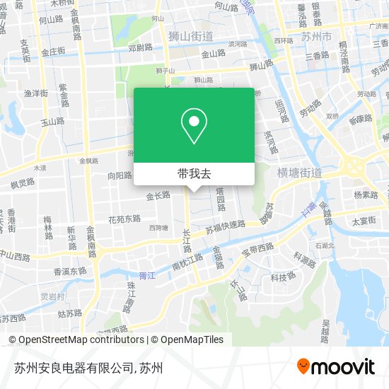 苏州安良电器有限公司地图