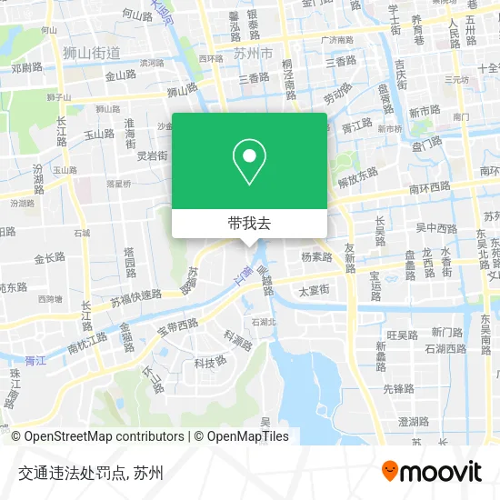 交通违法处罚点地图