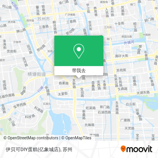 伊贝可DIY蛋糕(亿象城店)地图