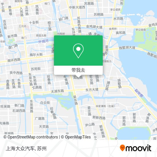 上海大众汽车地图