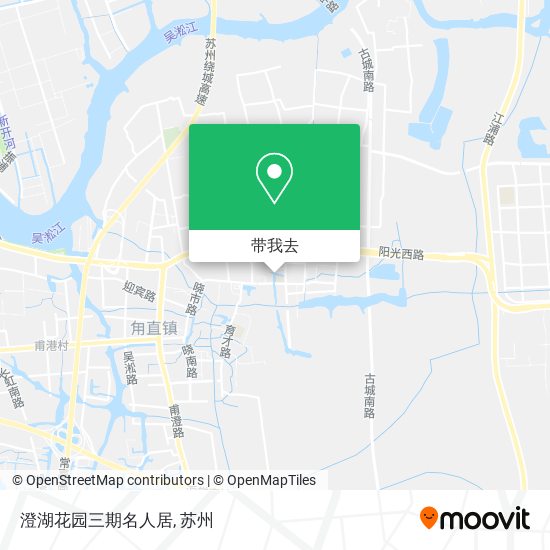 澄湖花园三期名人居地图