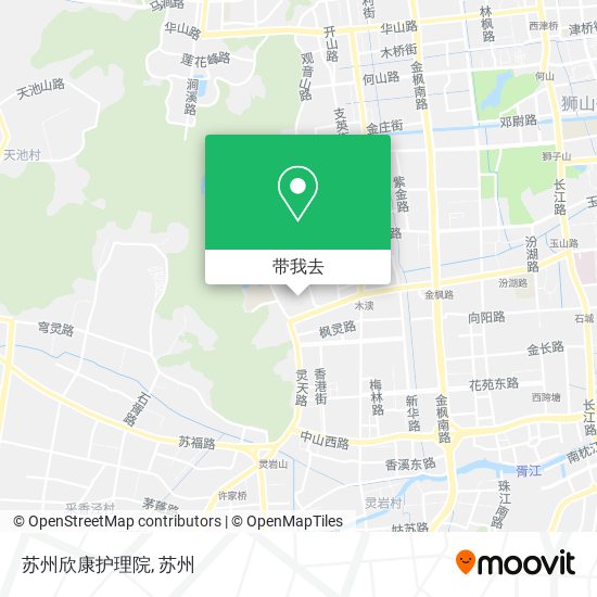 苏州欣康护理院地图