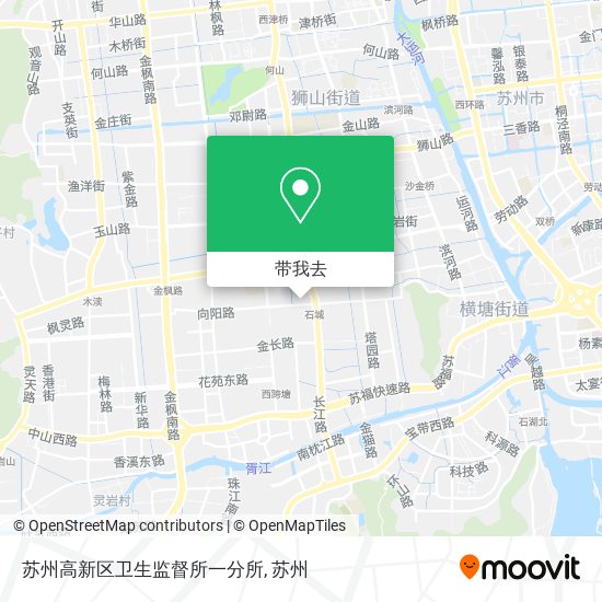 苏州高新区卫生监督所一分所地图