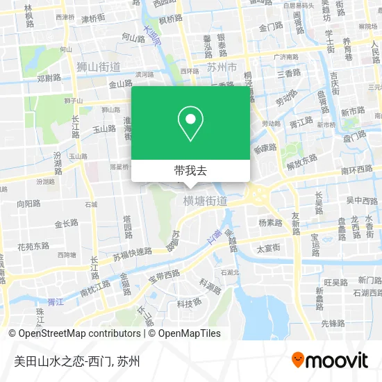 美田山水之恋-西门地图