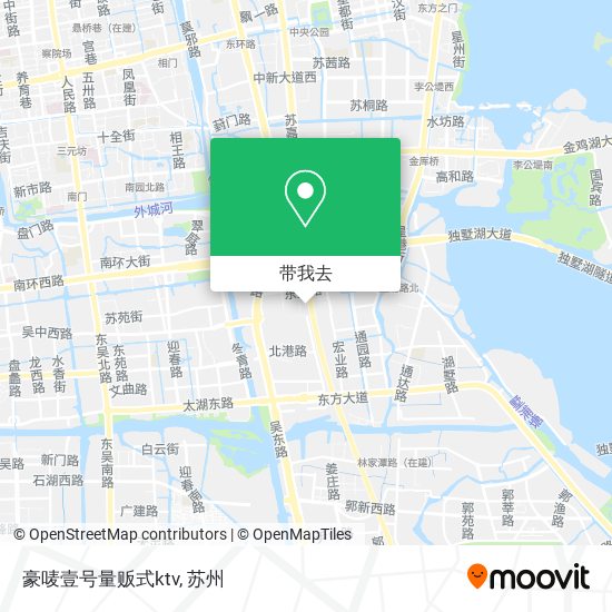 豪唛壹号量贩式ktv地图