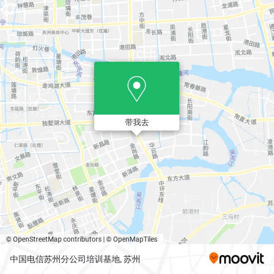 中国电信苏州分公司培训基地地图