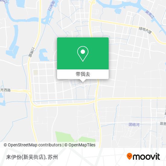 来伊份(新吴街店)地图