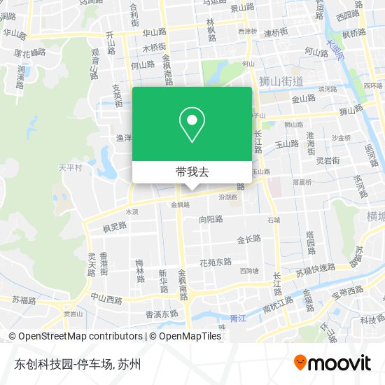 东创科技园-停车场地图