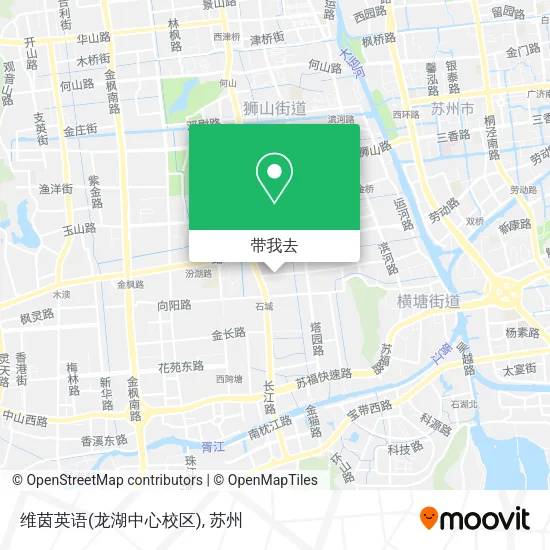 维茵英语(龙湖中心校区)地图