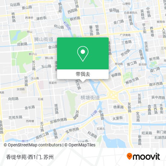 香缇华苑-西1门地图