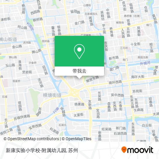 新康实验小学校-附属幼儿园地图