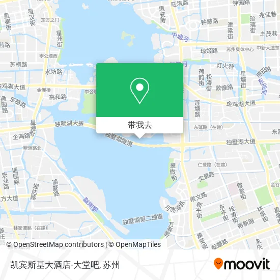 凯宾斯基大酒店-大堂吧地图