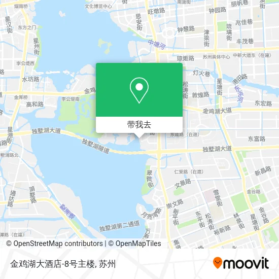金鸡湖大酒店-8号主楼地图