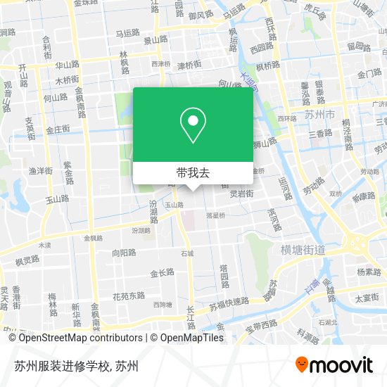 苏州服装进修学校地图