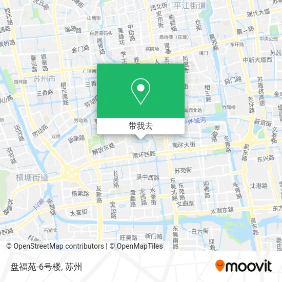 盘福苑-6号楼地图