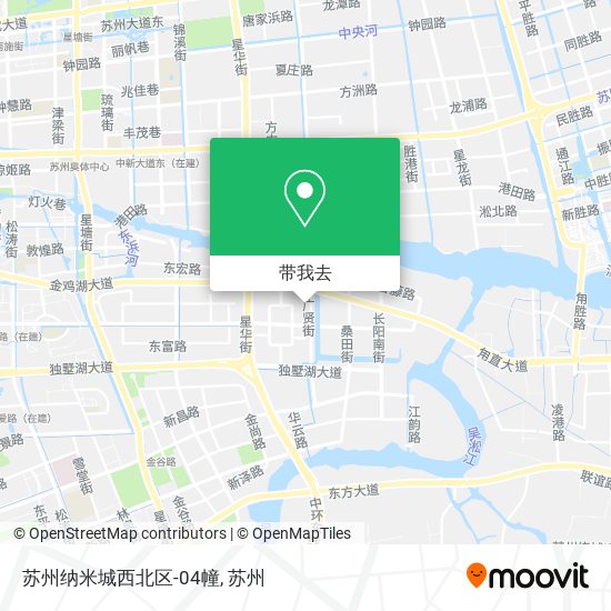 苏州纳米城西北区-04幢地图
