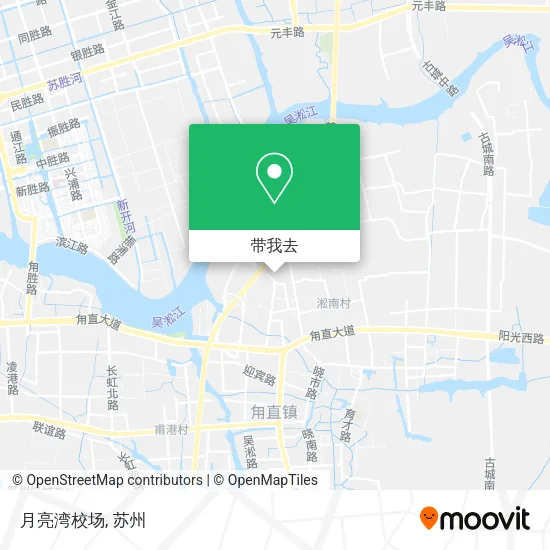 月亮湾校场地图