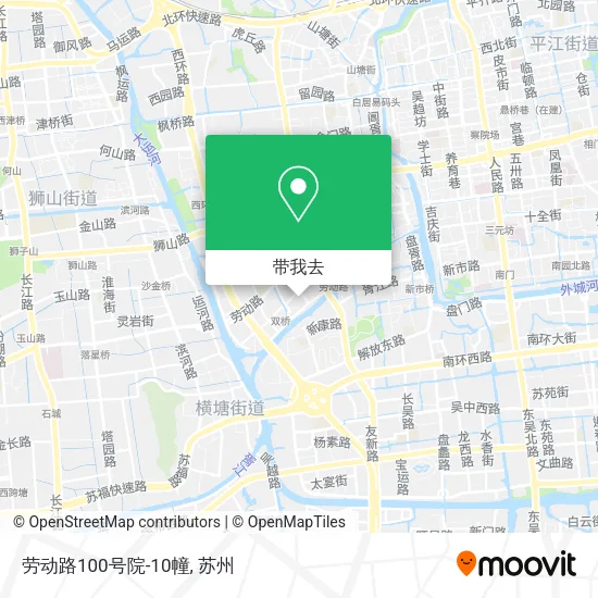 劳动路100号院-10幢地图