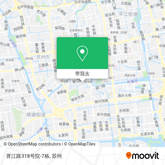 胥江路318号院-7栋地图
