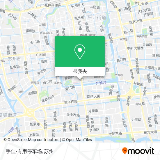 手佳-专用停车场地图