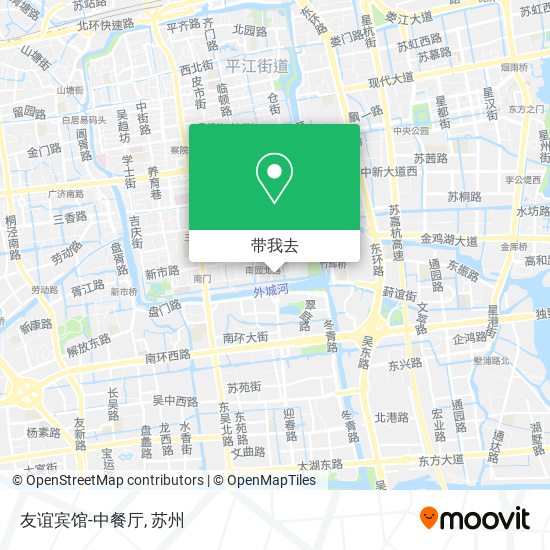 友谊宾馆-中餐厅地图