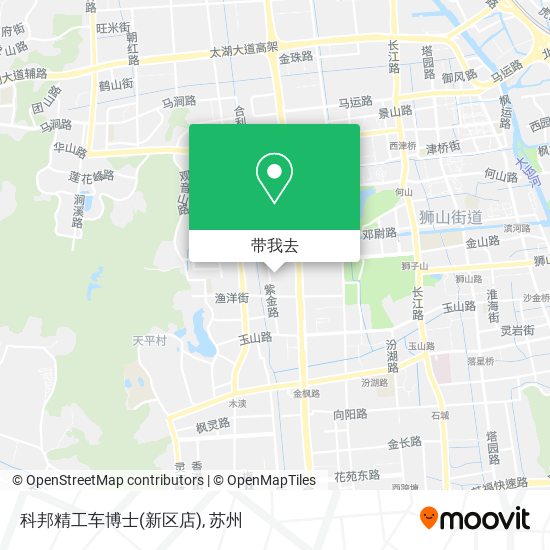 科邦精工车博士(新区店)地图
