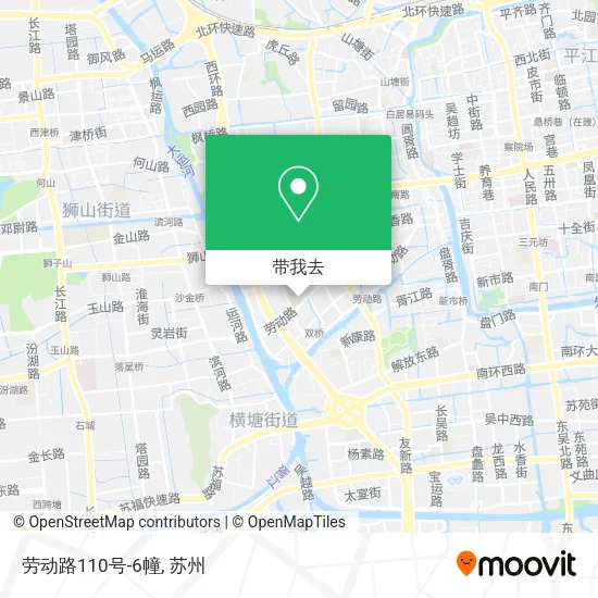 劳动路110号-6幢地图
