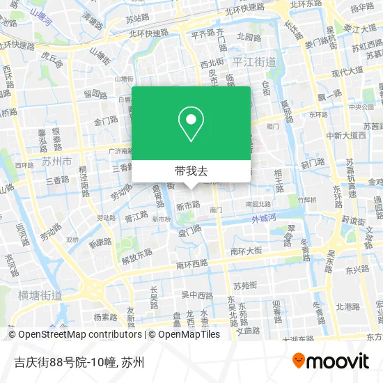 吉庆街88号院-10幢地图