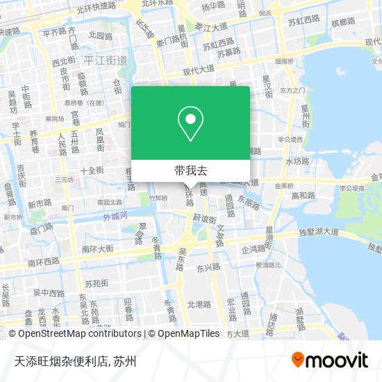 天添旺烟杂便利店地图