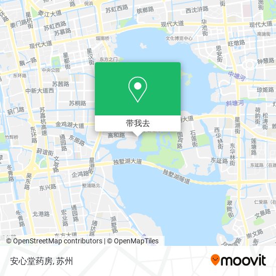 安心堂药房地图