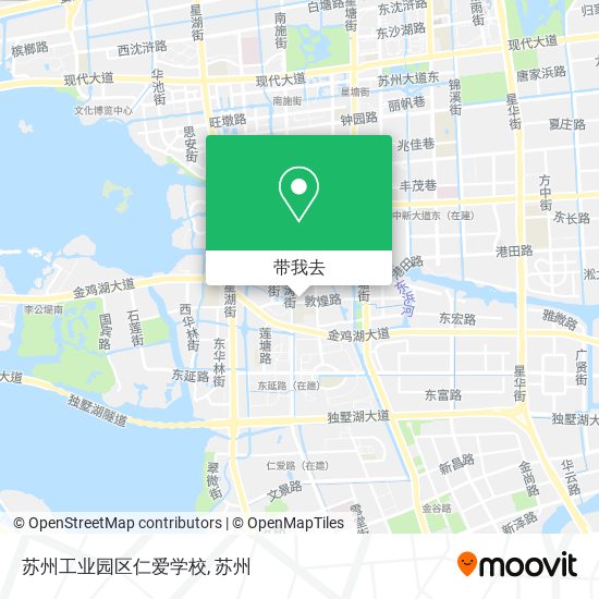 苏州工业园区仁爱学校地图