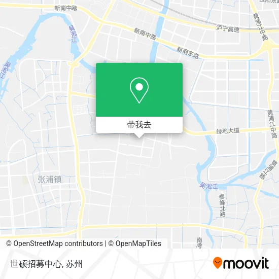 世硕招募中心地图