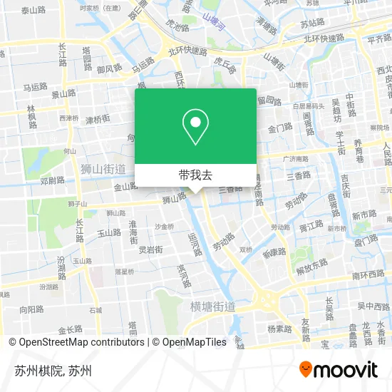 苏州棋院地图