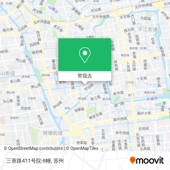 三香路411号院-8幢地图