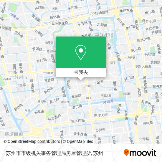 苏州市市级机关事务管理局房屋管理所地图