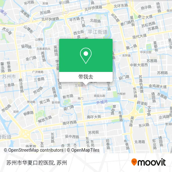 苏州市华夏口腔医院地图