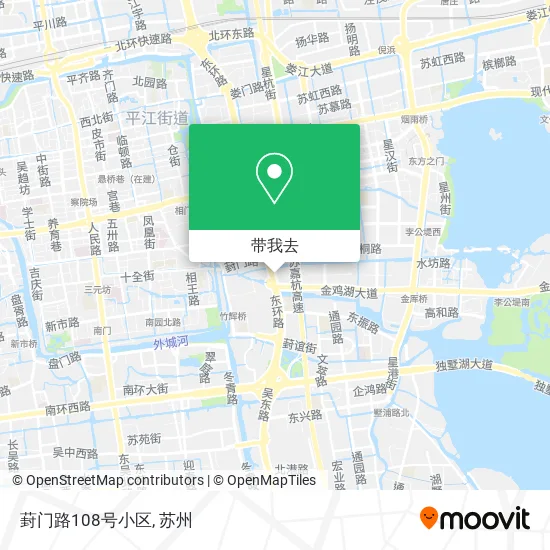 葑门路108号小区地图