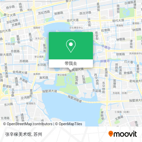 张辛稼美术馆地图