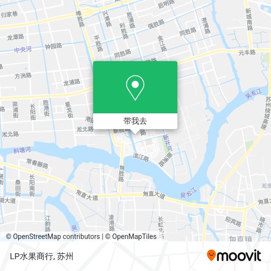 LP水果商行地图