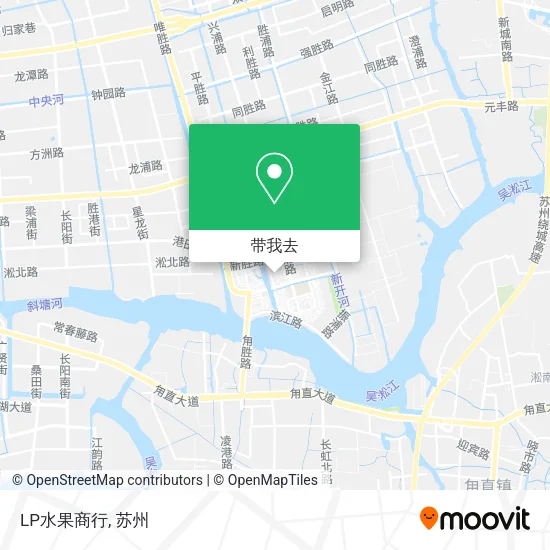 LP水果商行地图