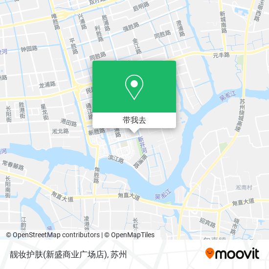 靓妆护肤(新盛商业广场店)地图