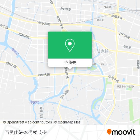 百灵佳苑-26号楼地图