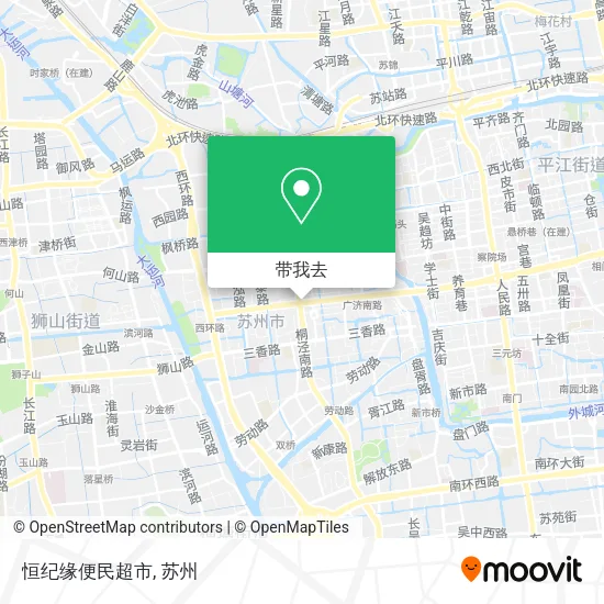 恒纪缘便民超市地图