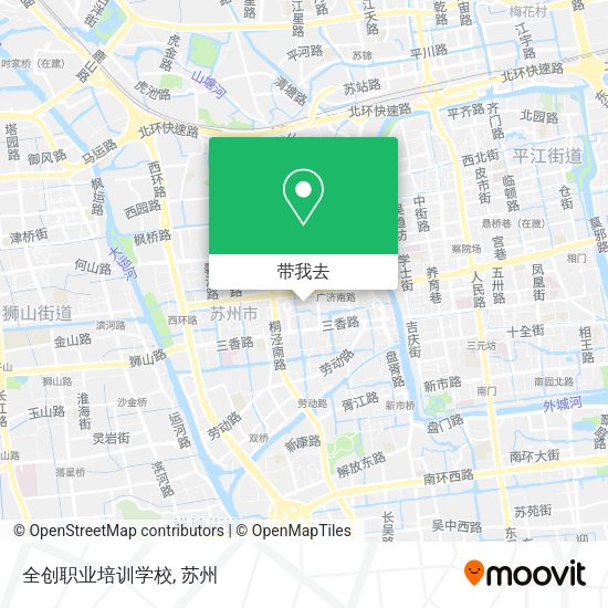全创职业培训学校地图